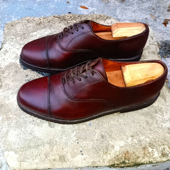 Cole Haan Shoes | Cole Haan British Tan Williams Cap Toe Oxford Made in The USA!!! | Color: Black/Brown | Size: 10 | The_Man_Shop's Closet